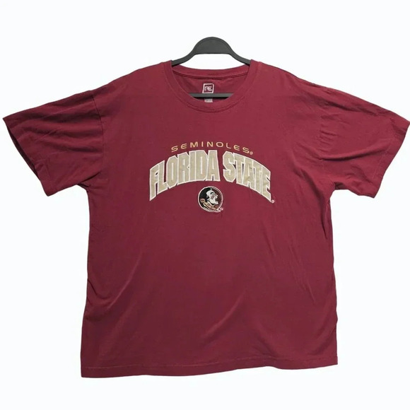 PRO EDGE Knights Apparel Florida State Seminoles Embroidered Tee Mens XL 46/48 - Picture 1 of 6